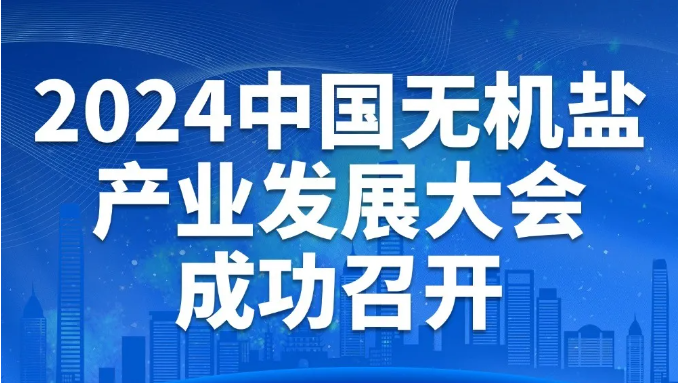 2024中國無機鹽產(chǎn)業(yè)發(fā)展大會成功召開！